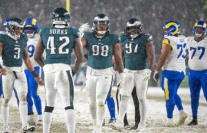 La defensa de los Eagles encontró respuestas en los últimos segundos contra los Rams – NBC Sports Philadelphia