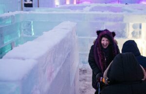 El laberinto de hielo de Minnesota declarado el más grande del mundo por Guinness World Records
