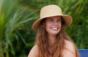 Sydnee Peck de Deal or No Deal Island reacciona cuando su enamorado la critica a sus espaldas en la televisión