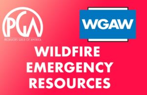 WGAW y PGA se asocian con un fondo comunitario de entretenimiento para aliviar los incendios forestales