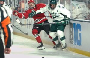 MSU Hockey vence a Wisconsin en un thriller de tiempo extra en Wrigley Field