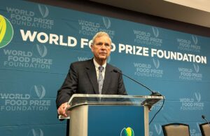 Vilsack se convertirá en CEO de World Food Prize Foundation