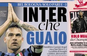 Periódicos de hoy – El Inter en problemas, la Juventus da la bienvenida a nuevos fichajes