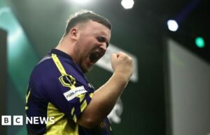 Apple afirma falsamente que Luke Littler ganó el campeonato de dardos