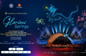 El espectáculo de Pyro Drones más grande del mundo iluminará el cielo de Hanoi