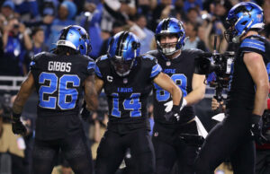 Los Lions aseguran el puesto número 1 de la NFC mientras el enfrentamiento masivo con los Vikings se convierte en derrota