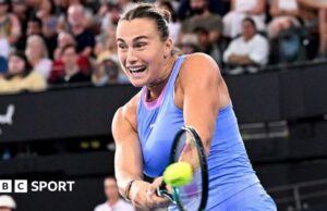 Brisbane International: la número uno del mundo, Aryna Sabalenka, se adjudica el título
