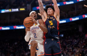 Shai Gilgeous-Alexander anota 52, pero los guerreros aturdían el trueno