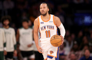 Jalen Brunson anota 44 en la victoria de los Knicks sobre los Bucks por 140-106