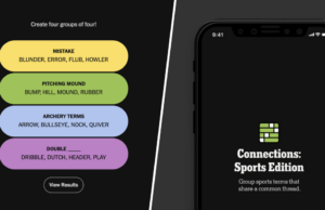 New York Times y The Athletic Anuncio Fecha de lanzamiento para Connections Sports Juego: Exclusivo