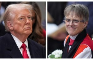 Trump World desciende al obispo que suplicó por 'misericordia'