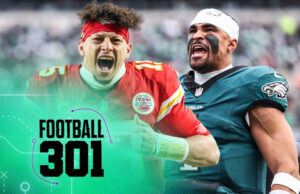 Campeonato Domingo quinto trimestre: los Jefes detienen Bills, Eagles Blow Out Commanders | Fútbol 301