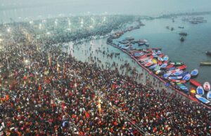Cómo la India planea mantener seguros a 400 millones de peregrinos en el festival Maha Kumbh Mela