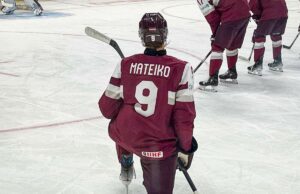 Eriks Mateiko lidera el Mundial Juvenil 2025 en goles después de marcar dos goles en la derrota de Letonia en cuartos de final ante Suecia