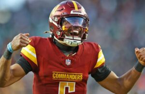 Cuadro de playoffs de la NFL 2025, selecciones: Jayden Daniels molesta a los Bucs, Bo Nix se mantiene cerca de los Bills de Josh Allen