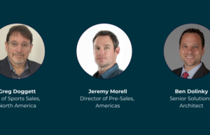 Grass Valley incorpora a Greg Doggett, Jeremy Morrell y Ben Dolinky al equipo de producción de deportes y en vivo