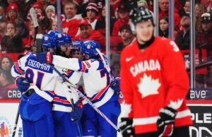 Estados Unidos vence a Canadá 4-1 en la víspera de Año Nuevo en el mundial juvenil