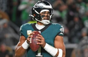 Eagles vs. Comandantes Probabilidades, línea, propagación: 2025 Predicciones de juego de campeonato NFC del modelo en 31-15 carreras