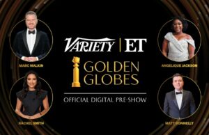 Variety y 'Entertainment Tonight' se reúnen para el pre-show de la alfombra roja de los Golden Globe Awards