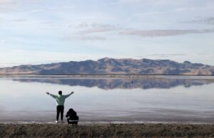 ¿Quién visita el Gran Lago Salado? Gente de todo el mundo
