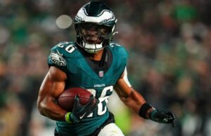Récord terrestre de Saquon Barkley: el RB estrella de los Eagles no jugará la Semana 18 contra los Giants ya que el equipo opta por descansar a algunos titulares