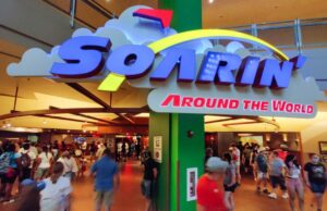 El techo se derrumba en Soarin 'Around the World, a los invitados perdidos por poco