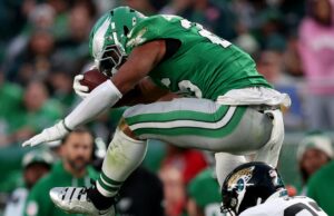 Jugador ofensivo del año 2024 de la PFT: Saquon Barkley