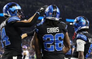 Sunday Night Football: los Lions lideran a los Vikings 10-6 en el entretiempo