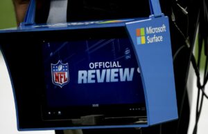 ¿La NFL utiliza la repetición en la postemporada por faltas de mascarilla?