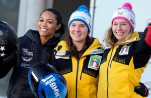 Kaysha Love termina segunda en la carrera monobob de la Copa del Mundo, Emily Sweeney queda tercera en la carrera de trineo de la Copa del Mundo
