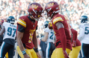 Probabilidades, línea, diferencial y tiempo de Commanders vs.Buccaneers: selecciones de comodines de la NFL para 2025, predicción por modelo en racha 31-14