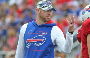 Bills OC Joe Brady permanecerá en Buffalo, retira el nombre de la búsqueda de entrenador en jefe de los Saints