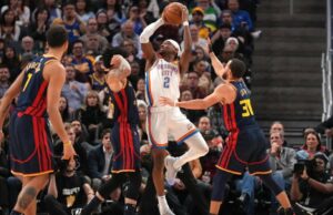 Thunder muestra mayor debilidad al desperdiciar la actuación de 52 puntos de Shai Gilgeous-Alexander contra los guerreros