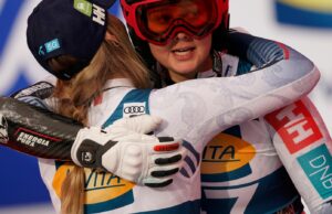 La esquiadora suiza Lara Gut-Behrami consigue su primera victoria de la temporada en la Copa del Mundo. Lindsey Vonn termina 13º