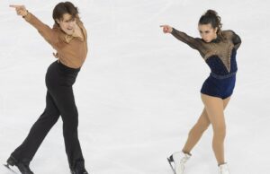 Los campeones mundiales y Bates bailan en una gran ventaja en los campeonatos de patinaje artístico estadounidense