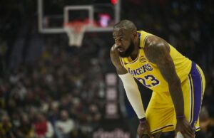 NBA World asombrado por la erupción de 40 puntos de LeBron James en el juego Lakers-Trail Blazers