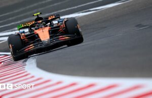 F1 2025 Pruebas de pretemporada: Lando Norris más rápido para McLaren el primer día
