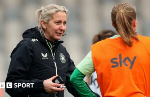 Liga de las Naciones Femeninas: el jefe de la República de Irlanda, la Copa de las Naciones se dirige a la Copa de las Naciones sobre 'Top Side' Slovenia