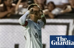 Neymar responde a los fanáticos burros anotando para Santos directamente desde la esquina | Neymar