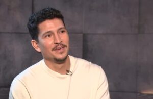 La estrella de 'Captain America: Brave New World', Danny Ramírez, habla nuevo como Falcon antes del lanzamiento de la película este fin de semana