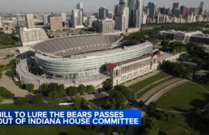 La Comisión de Deportes de Indiana House aprueba el proyecto de ley para atraer la reubicación del estadio potencial de los Chicago Bears en el noroeste de Indiana