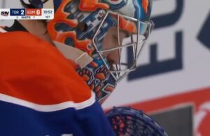 Matthew Knies con un objetivo de PowerPlay vs. Edmonton Oilers
