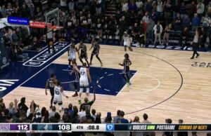 Qué tiro de Mike Conley