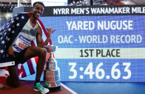 Yared Nuguse, Grant Fisher Break World Records en Millrose Games