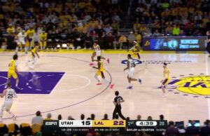 Los Angeles Lakers vs. Utah Jazz – destacados del juego