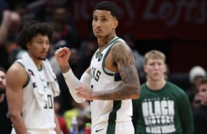 Kyle Kuzma anotaciones de Bucks 19 vs. Wizards en Washington regresa