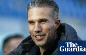 Robin Van Persie es nombrado nuevo gerente de los gigantes holandeses Feyenoord | Robin Van Persie