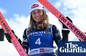 Mikaela Shiffrin gana la victoria número 100 de la Copa Mundial de su carrera con el éxito de Slalom | Mikaela Shiffrin