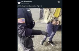 Video asmr increíblemente cruel por la Casa Blanca de los inmigrantes deportadores