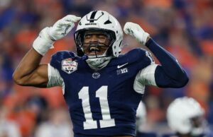 Abdul Carter (hombro) de Penn State no funcionará en Combine
